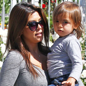 Kourtney Kardashian, Mason Disick Kourtney Kardashian, Mason Disick